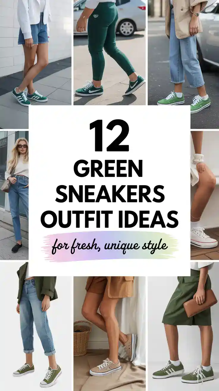 Green Sneakers Outfit