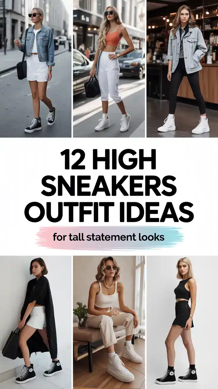 High Sneakers Outfit