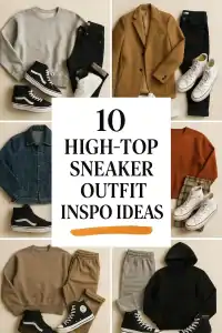 High-Top Sneaker Outfit