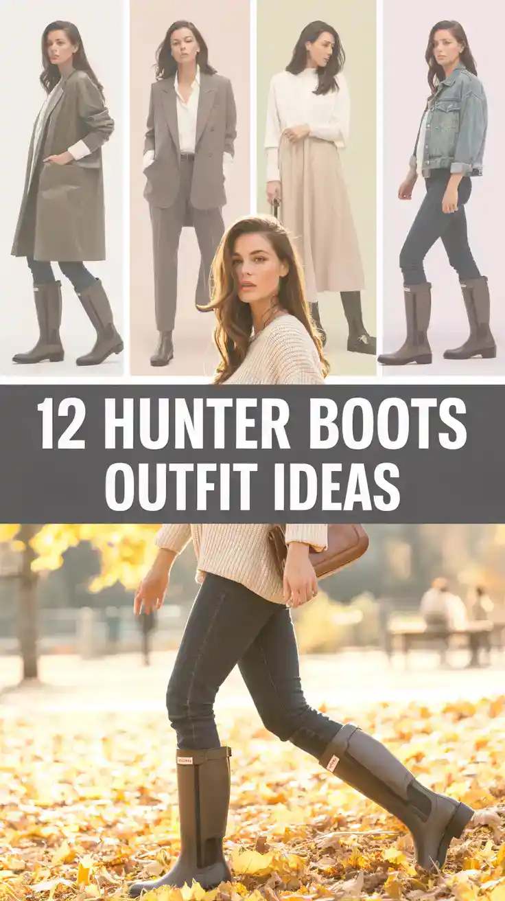 Hunter Boots Outfits