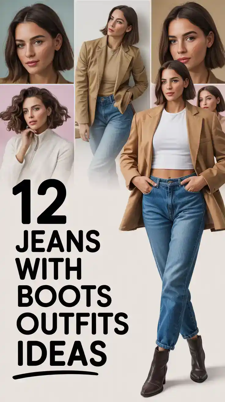 Jeans With Boots Outfits