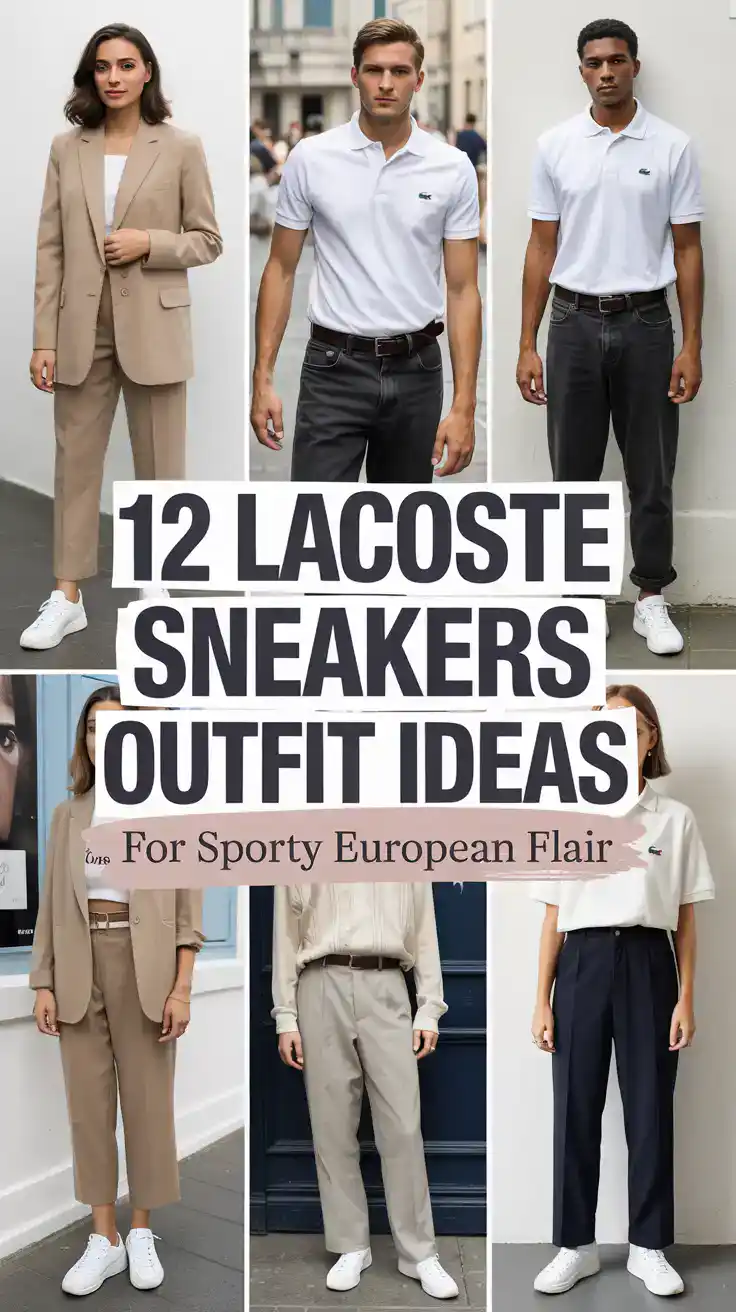Lacoste Sneakers Outfit