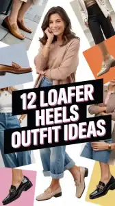 Loafer Heels Outfit