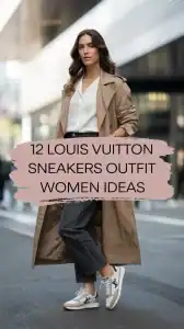 Louis Vuitton Sneakers Outfit