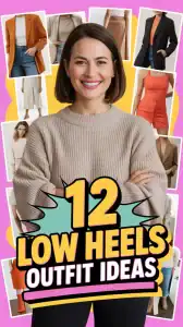 Low Heels Outfit Ideas