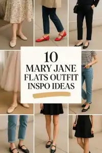 Mary Jane Flats Outfit
