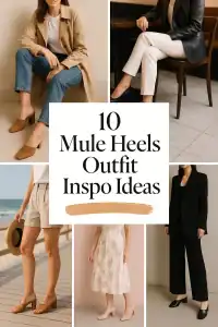 Mule Heels Outfit