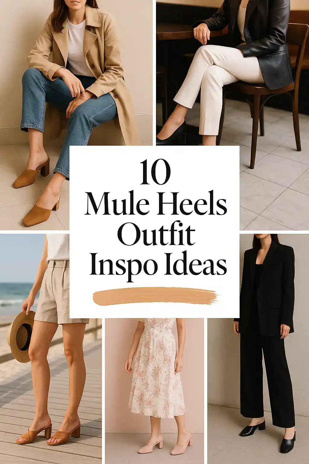 Mule Heels Outfit