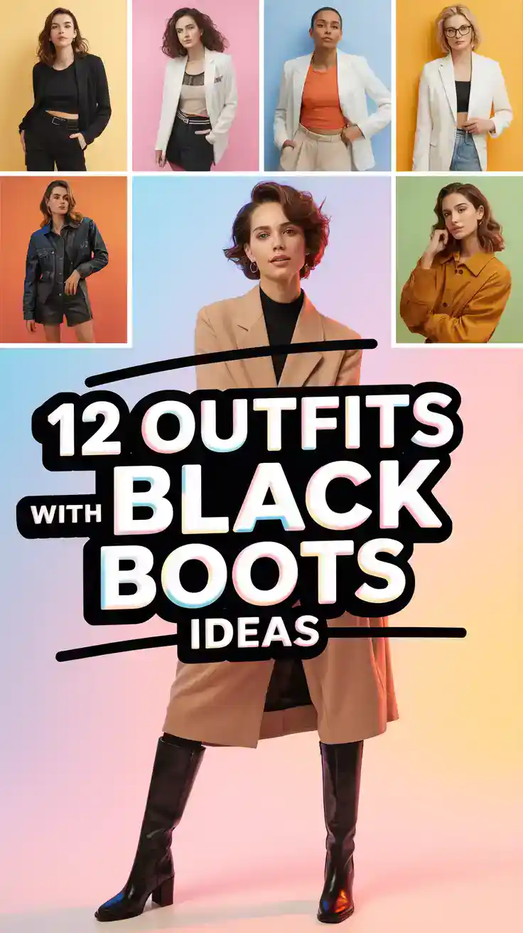 Outfits With Black Boots