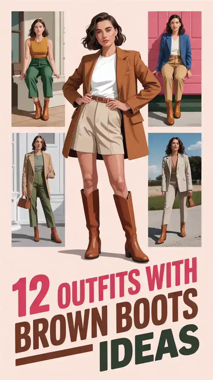 Outfits With Brown Boots