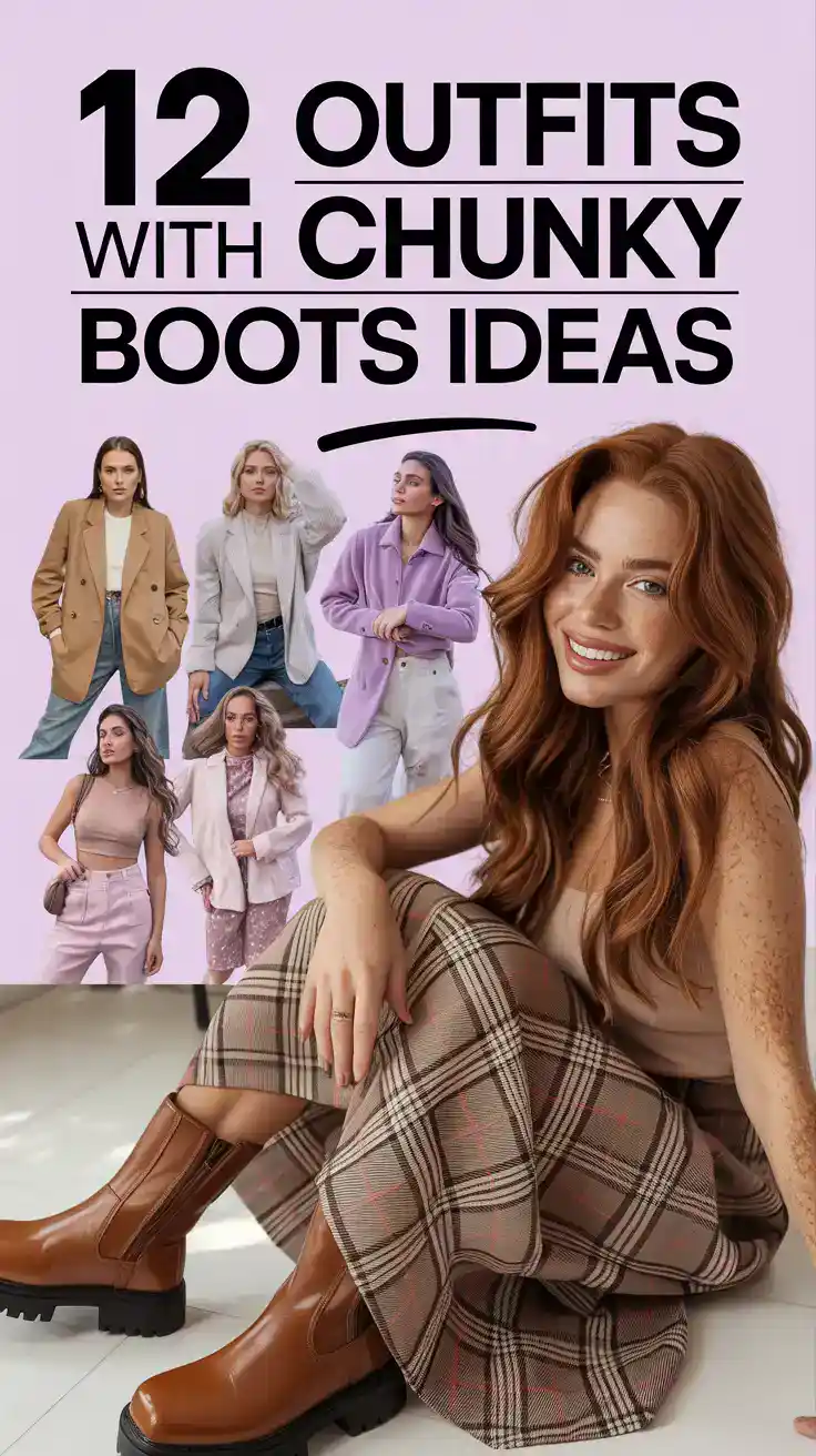 Outfits With Chunky Boots