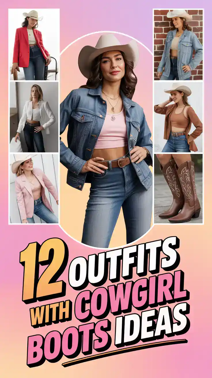 Outfits With Cowgirl Boots