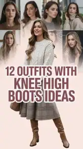 Outfits With Knee High Boots