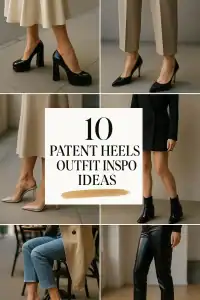 Patent Heels Outfit