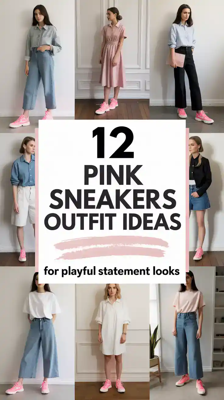 Pink Sneakers Outfit