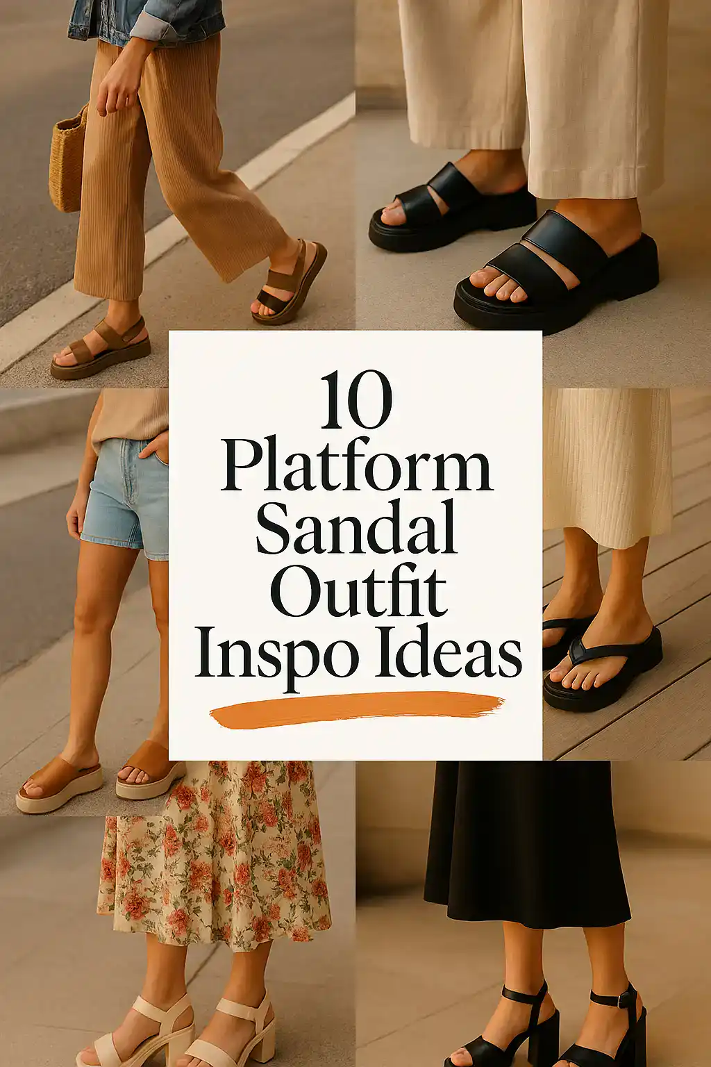 Platform Sandal Outfit