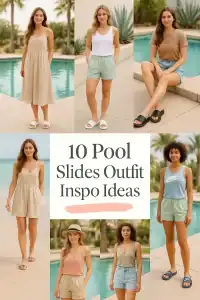Pool Slides Outfit