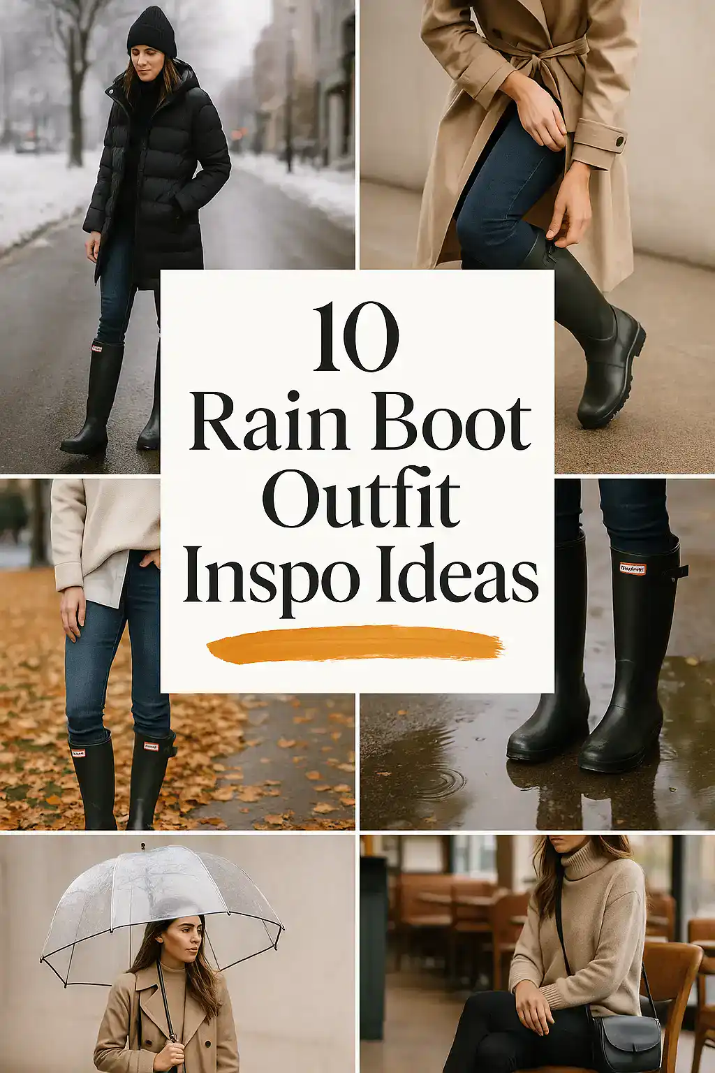 Rain Boot Outfit