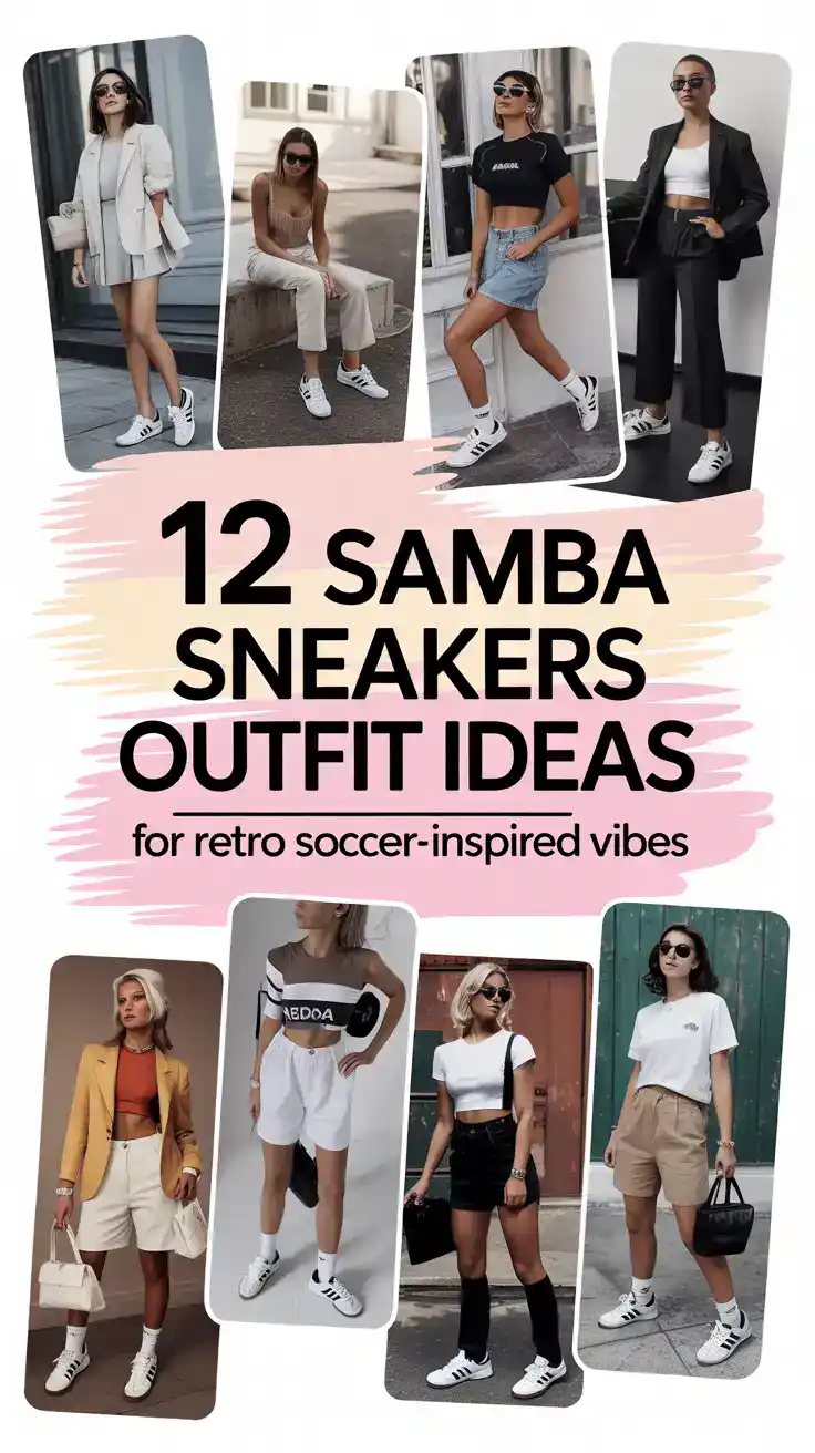 Samba Sneakers Outfit Ideas