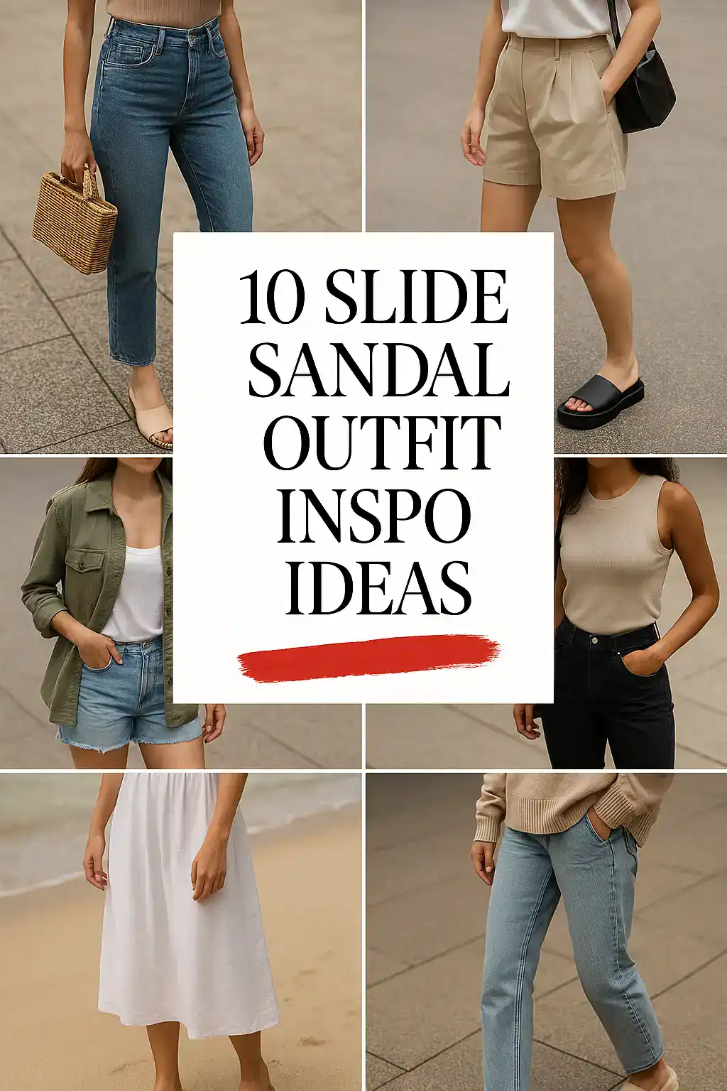 Slide Sandal Outfit