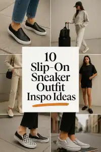 Slip-On Sneaker Outfit Inspo