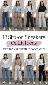Slip-On Sneakers Outfit