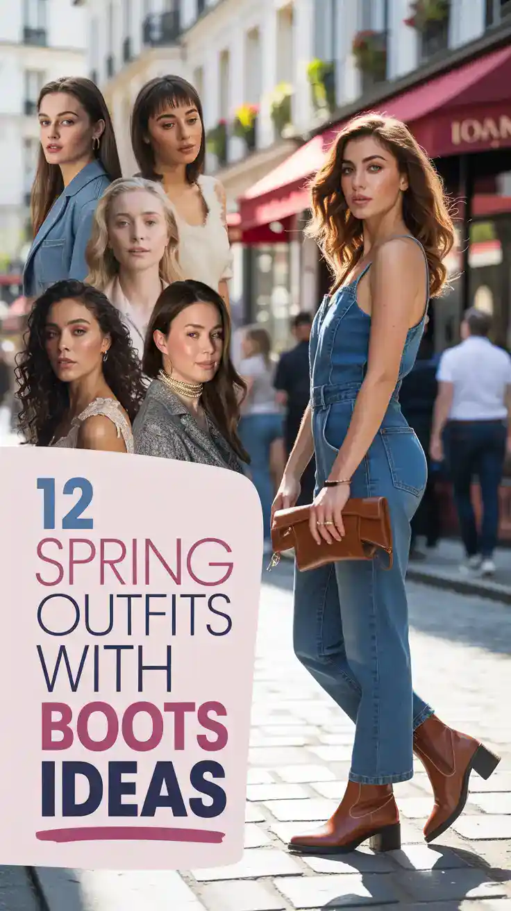 Spring Outfits With Boots
