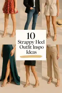 Strappy Heels Outfit