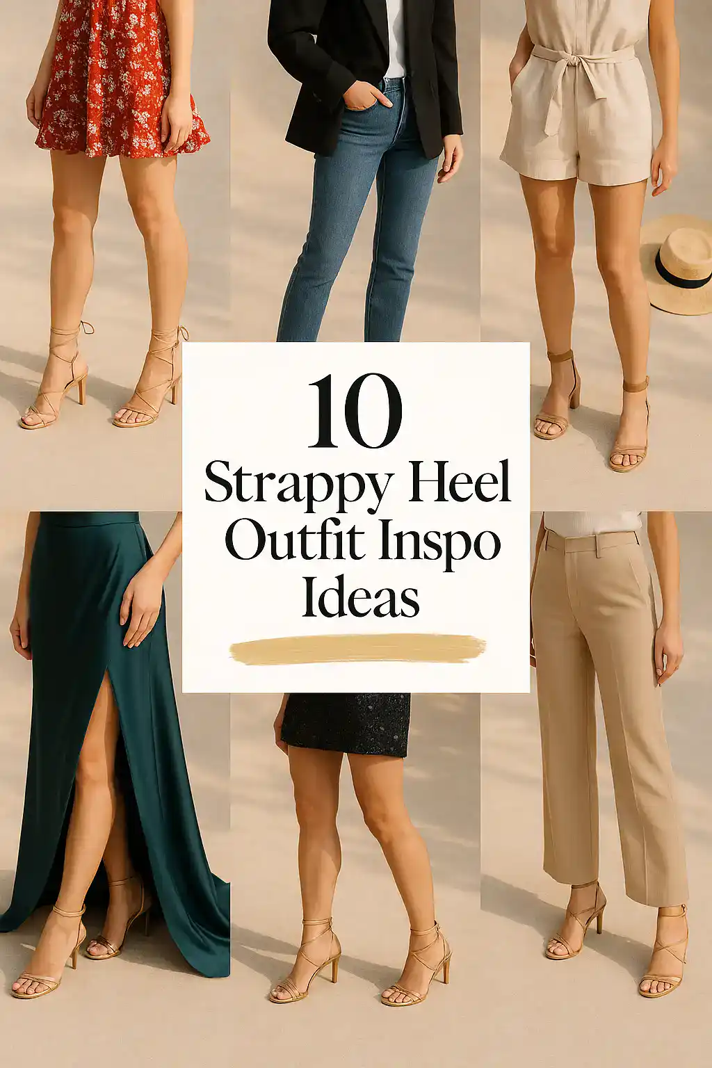 Strappy Heels Outfit