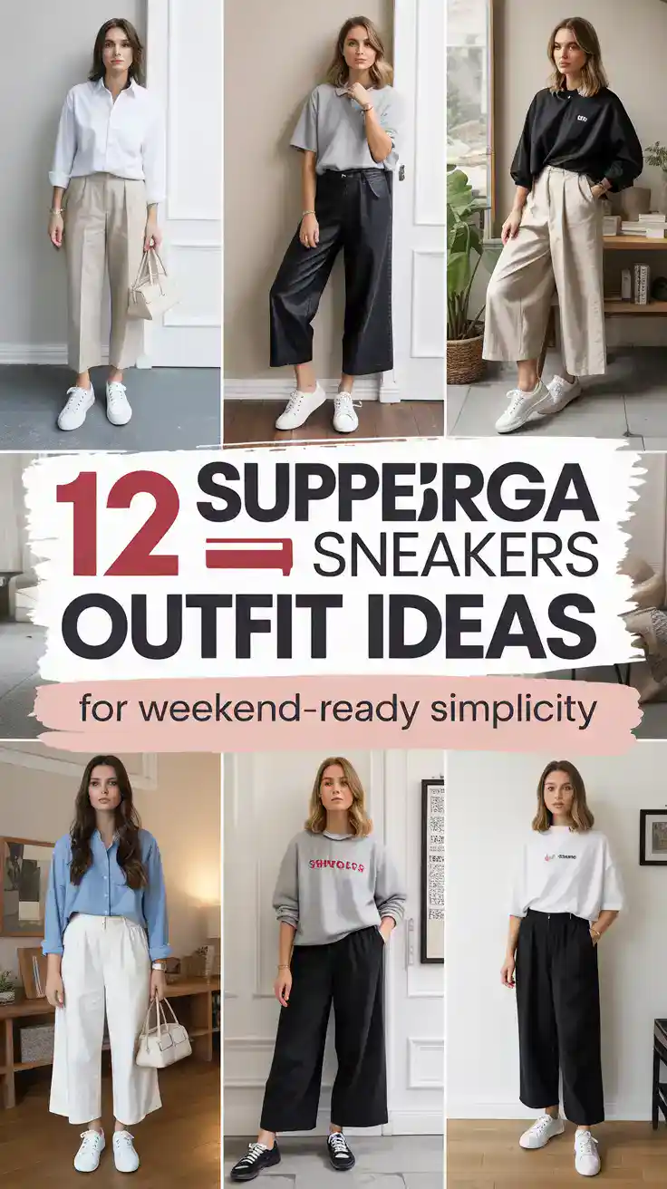 Superga Sneakers Outfit