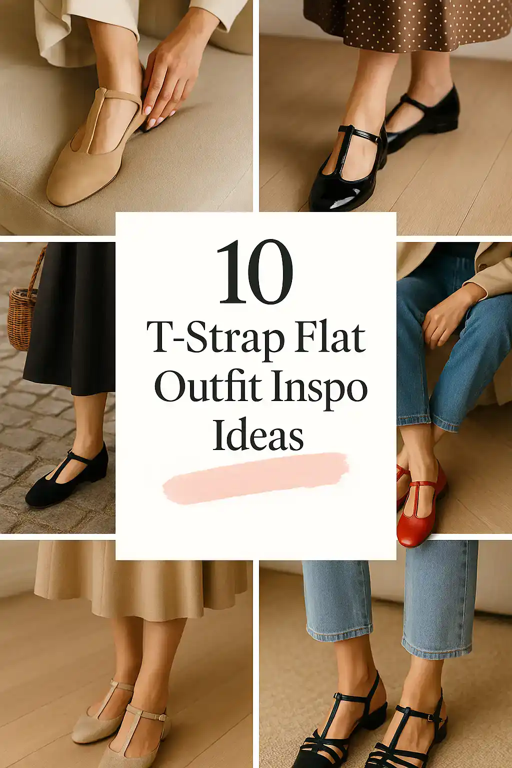 T-Strap Flat Outfit