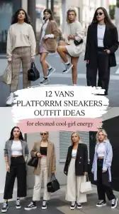 Vans Platform Sneakers Outfit