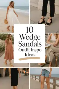 Wedge Sandals Outfit
