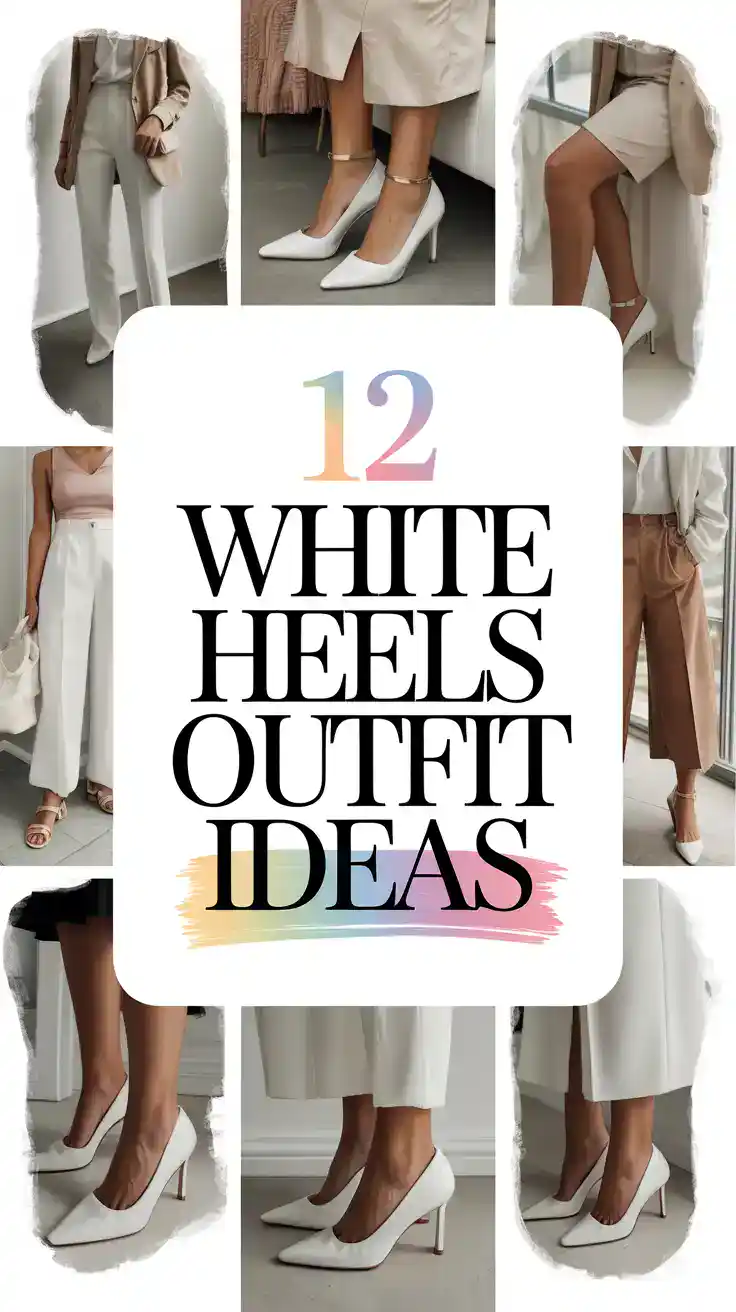 White Heels Outfit