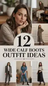 Wide Calf Boots Outfits