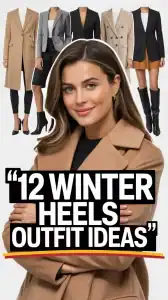 Winter Heels Outfit