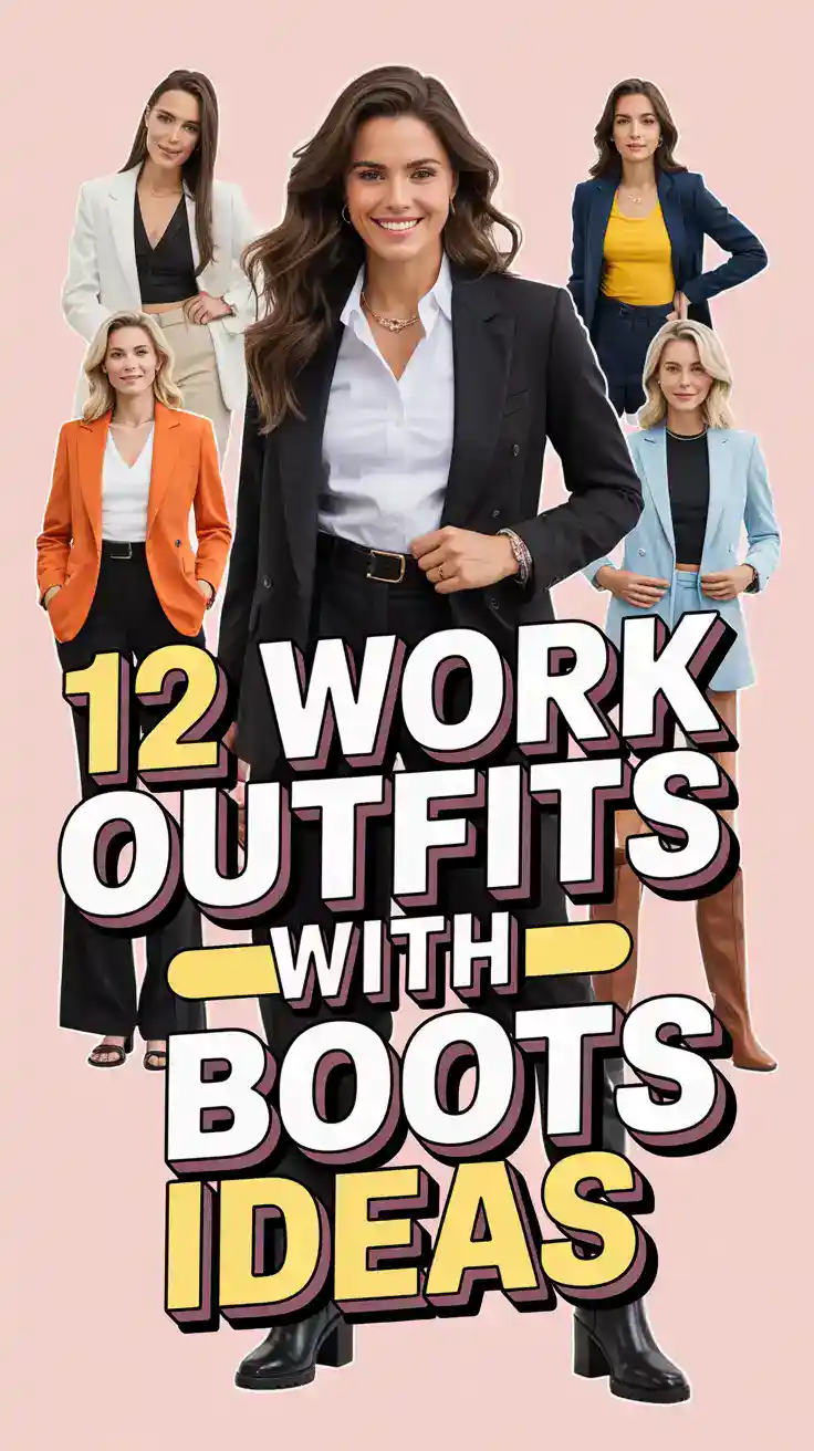 Work Outfits With Boots