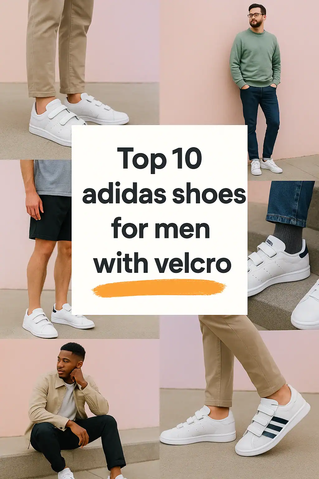 adidas shoes for men with velcro