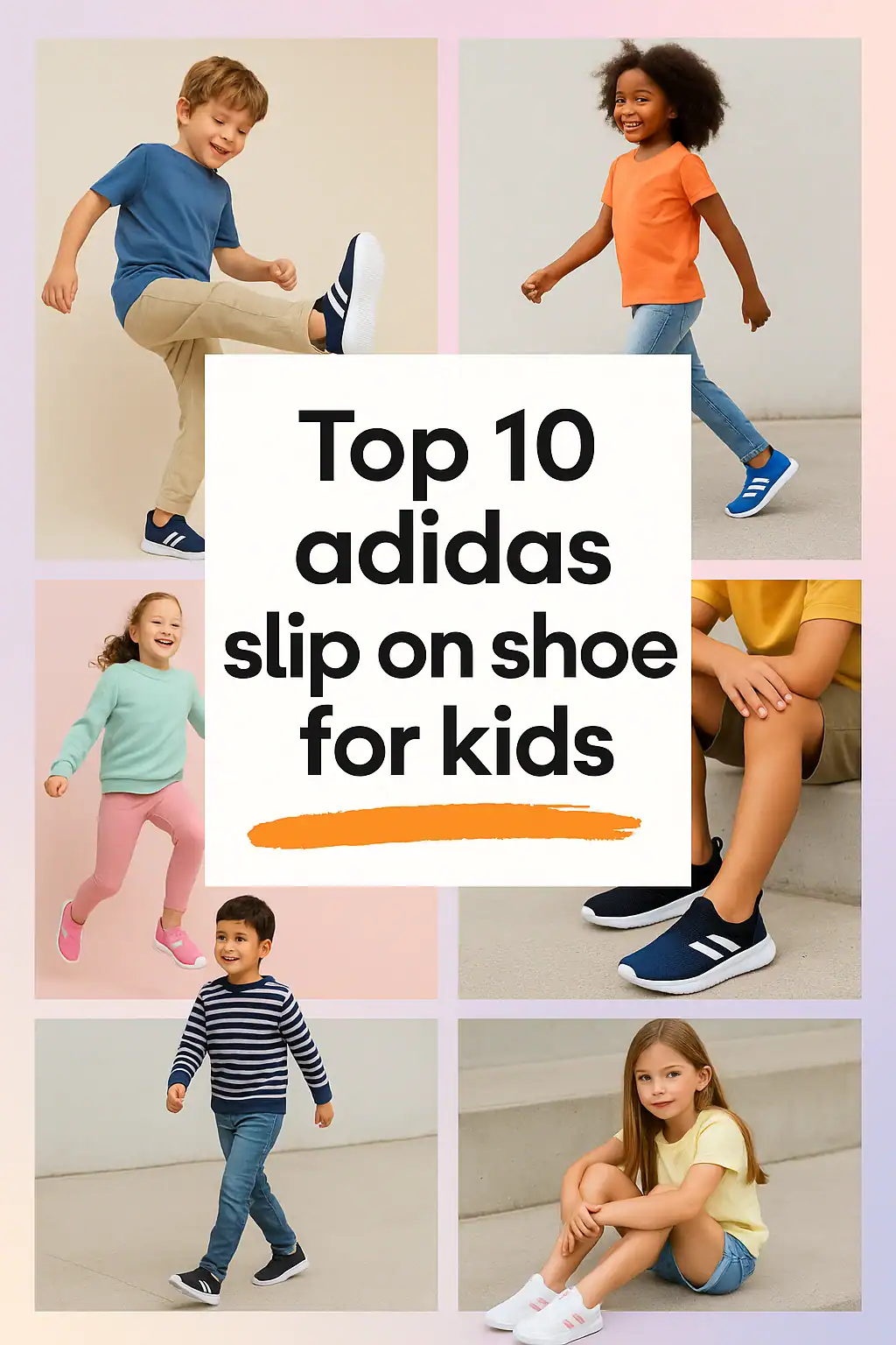adidas slip on shoes for kids