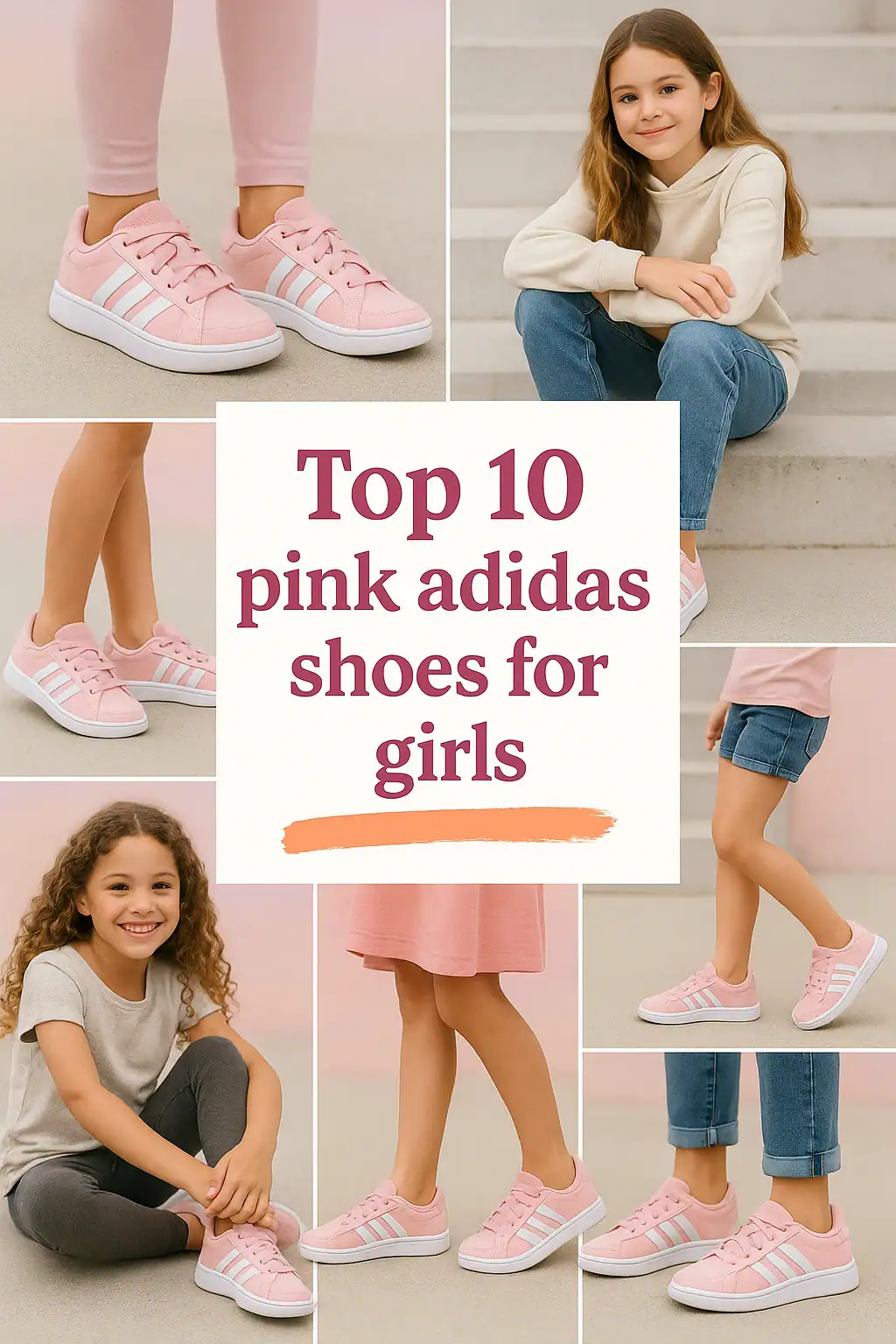pink adidas shoes for girls
