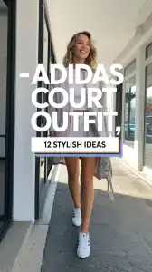 Adidas Court Shoes Outfit