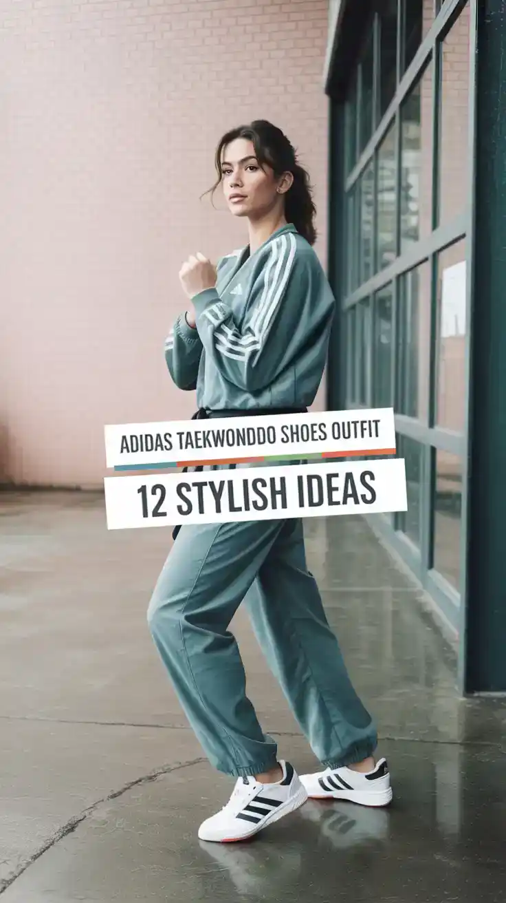 Adidas Taekwondo Shoes Outfit