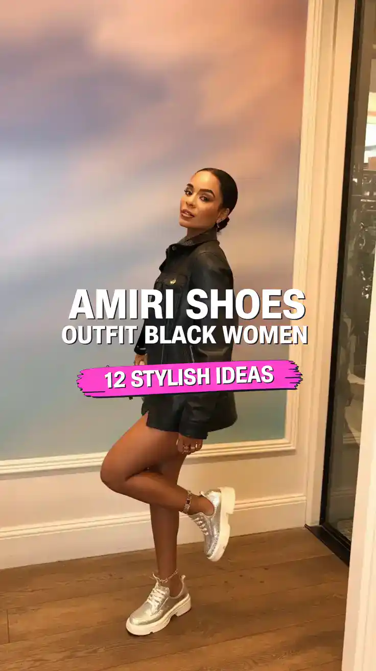 Amiri Shoes Outfit Black Women
