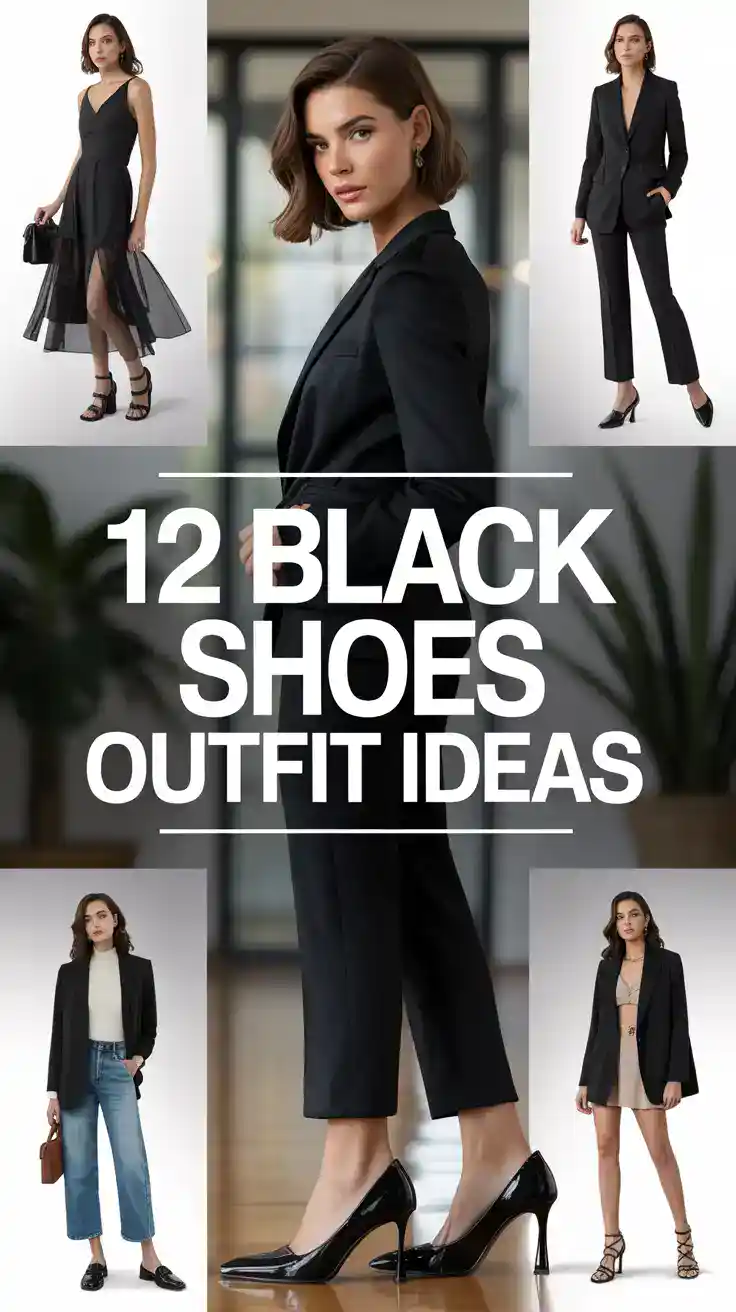 Black Shoes Outfit