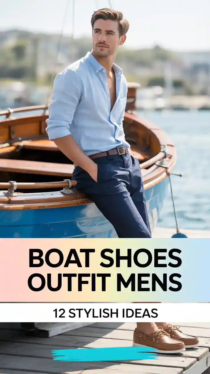 Boat Shoes Outfit Mens