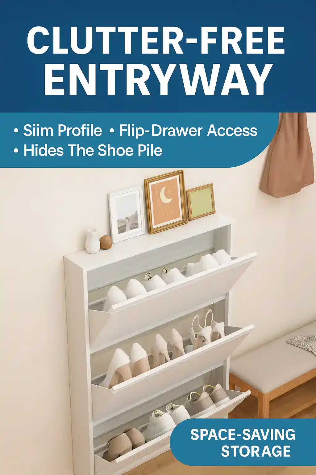 GREATMEET Shoe Cabinet