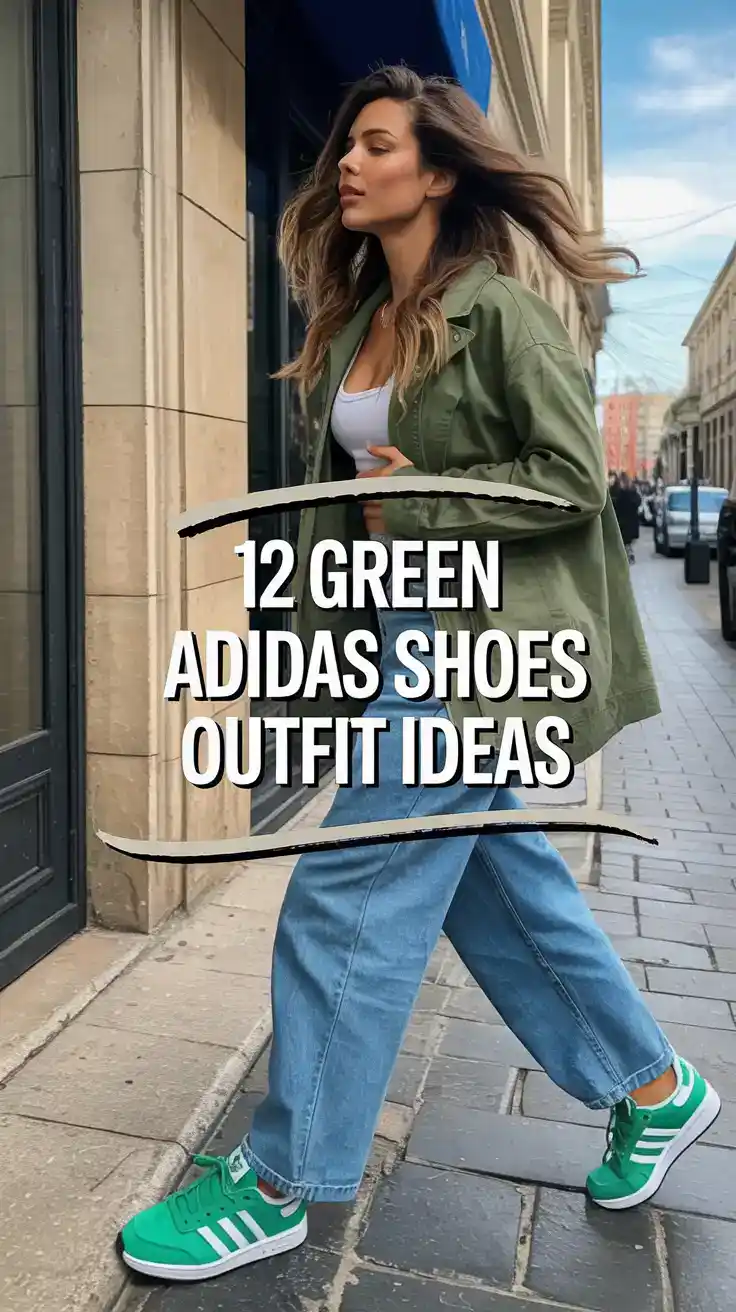Green Adidas Shoes