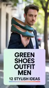 Green Shoes Outfit Men