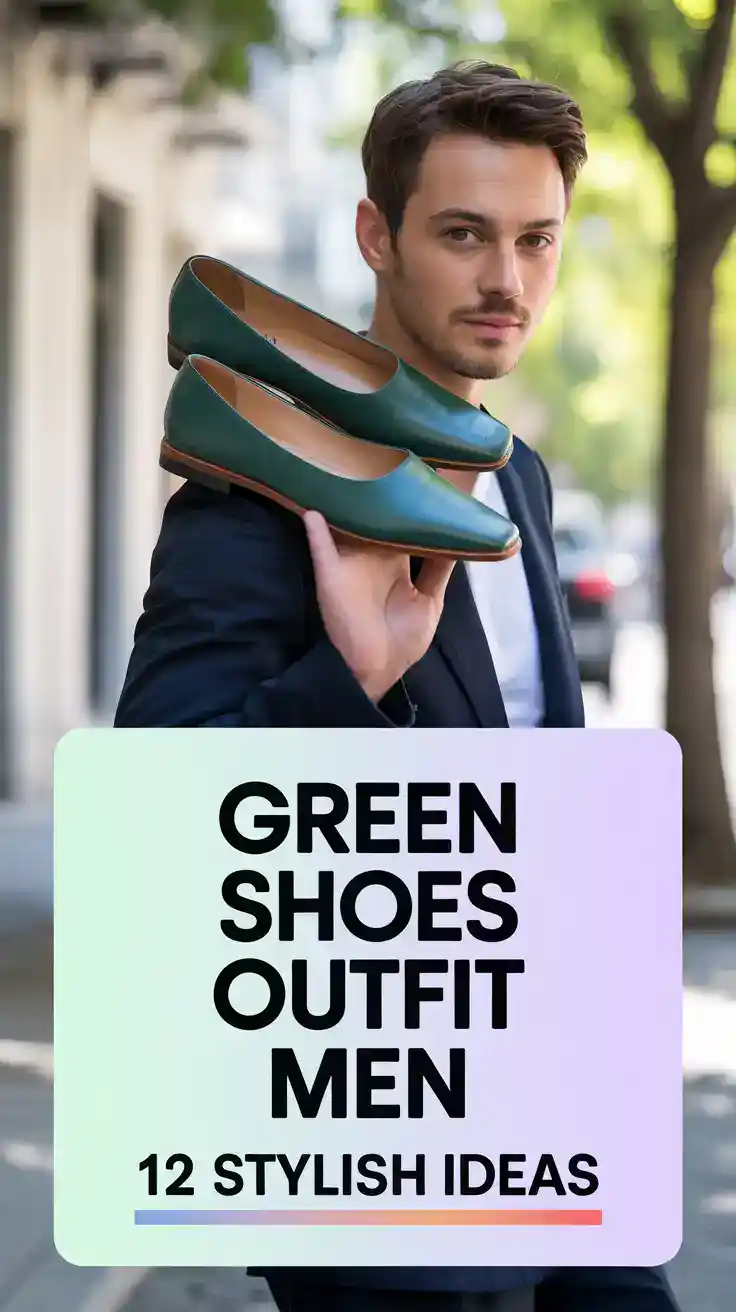 Green Shoes Outfit Men