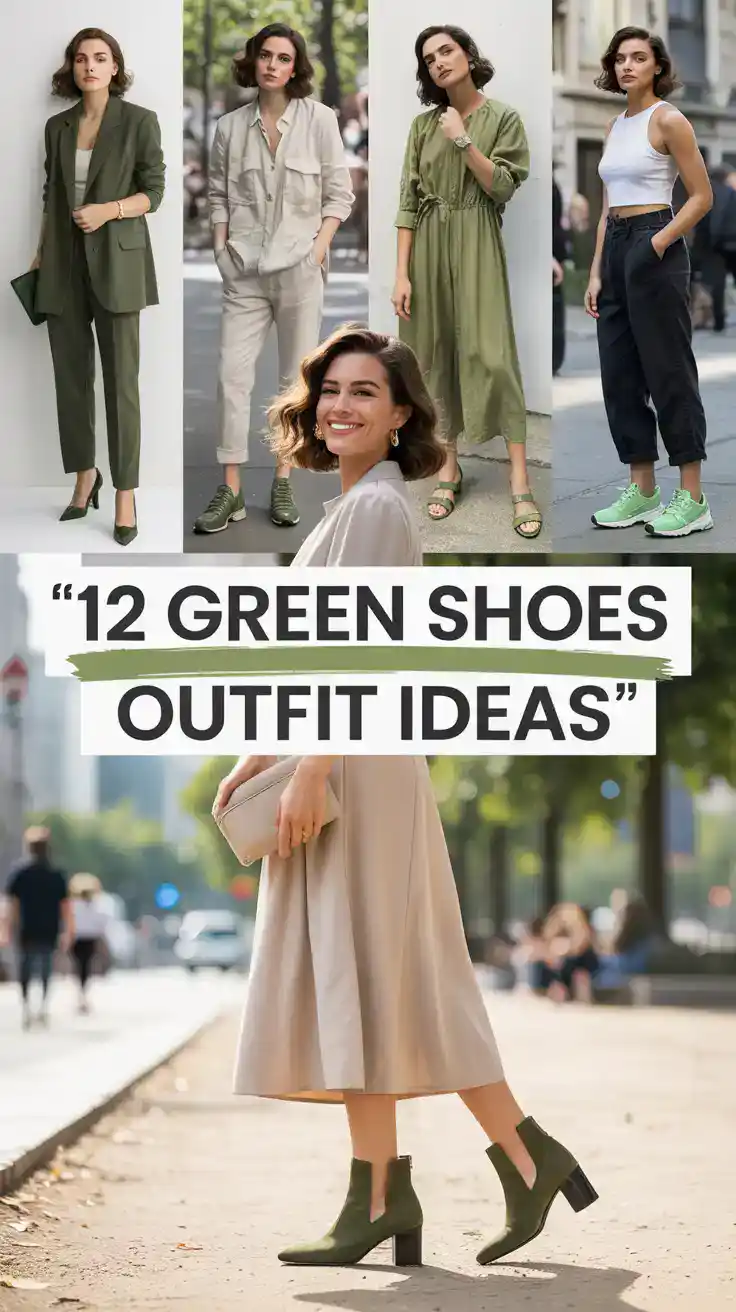 Green Shoes Outfit